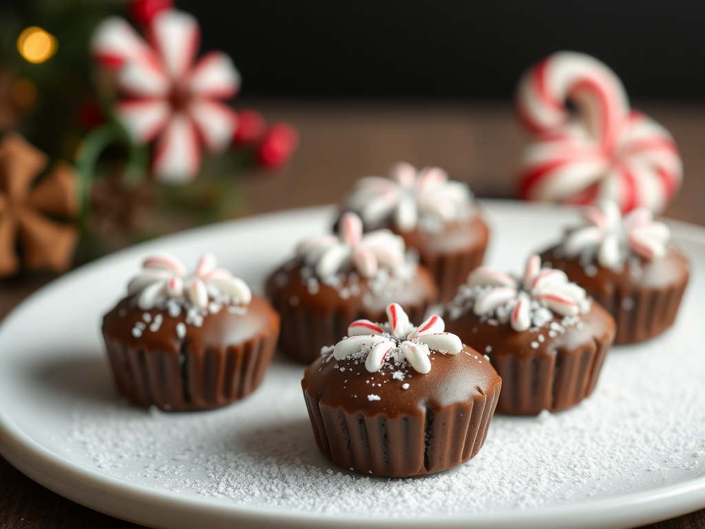 Image for Chocolate Peppermint Thumbprints: