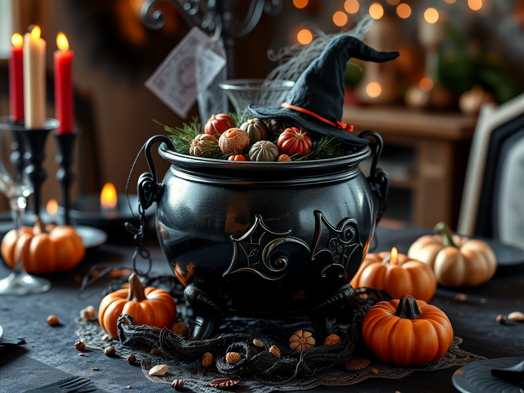 Image for Witch's Cauldron Centerpiece