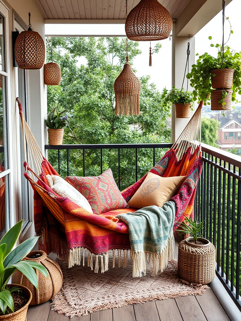 Boho Balcony Ideas