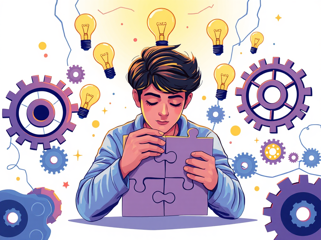 problem solving clipart on own 