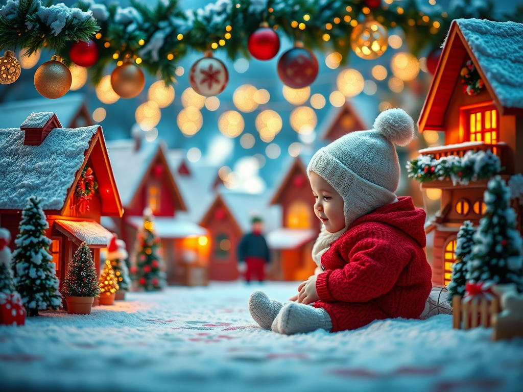 Image for Baby and the Christmas Village