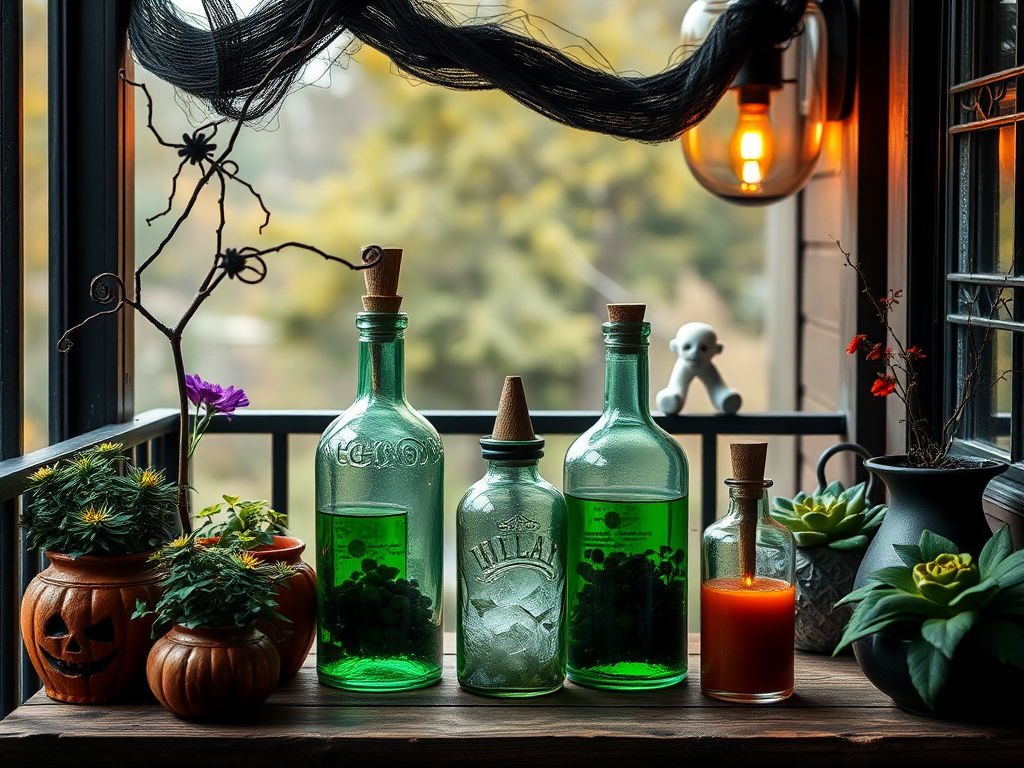 Image for Wicked Witch's Potion Bottles