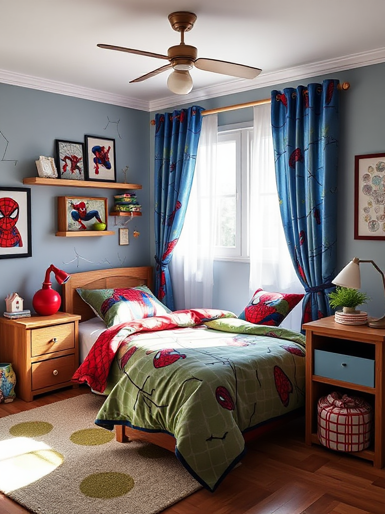 Spider Man Bedroom Ideas