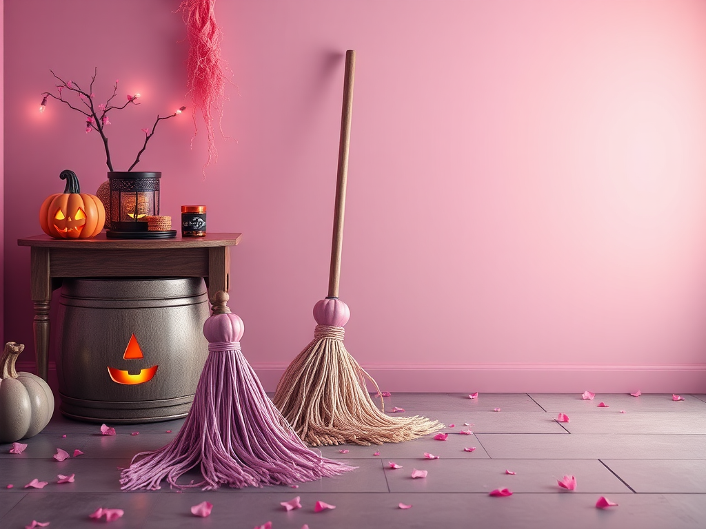 Image for Witchy Pastel Broom