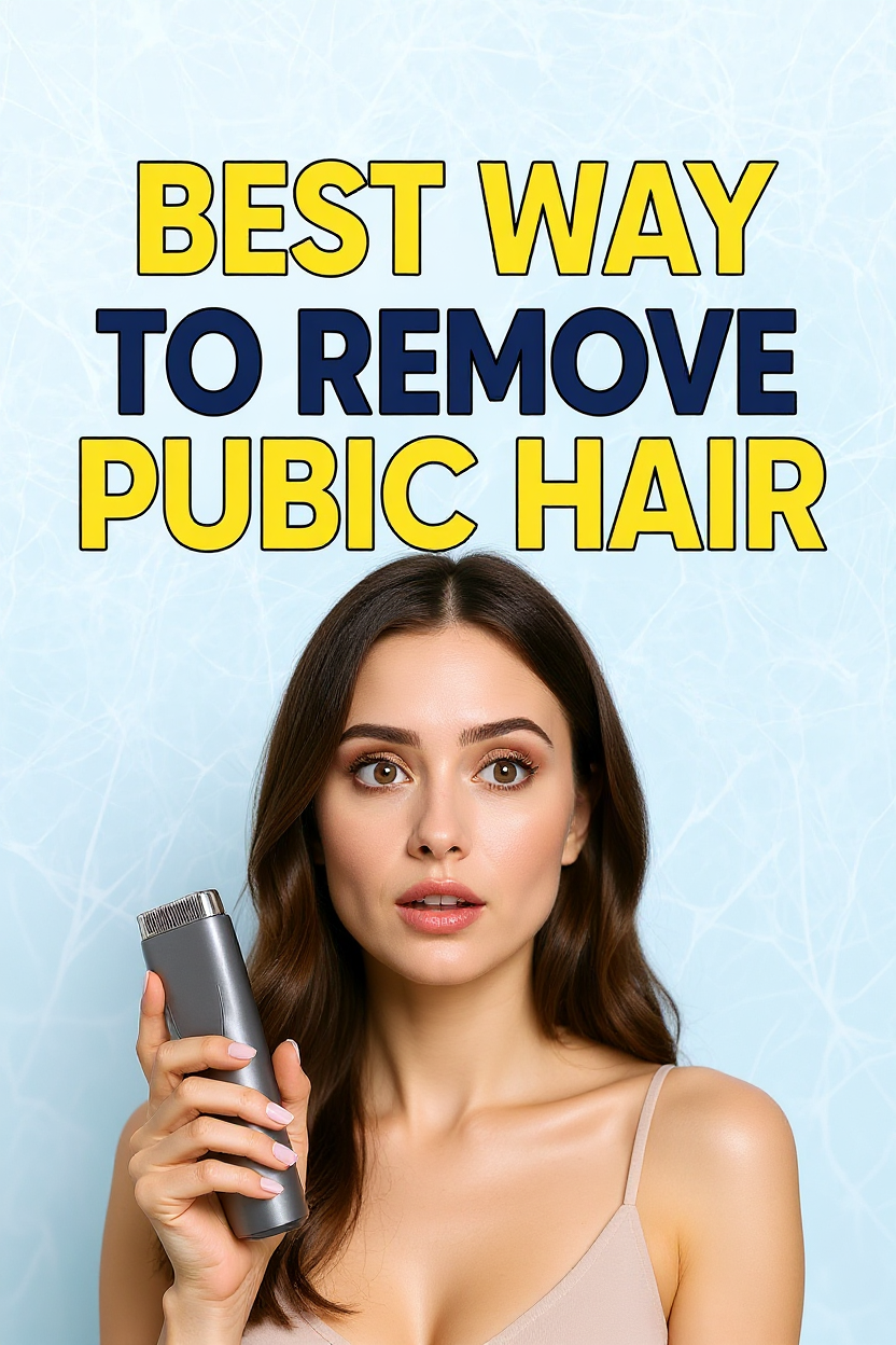 Best way to remove pubic hair