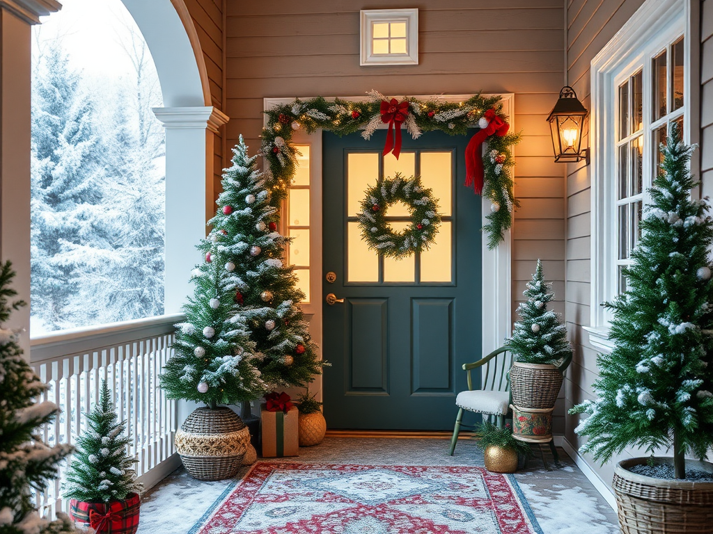 Image for Create a Winter Wonderland in Your Entryway