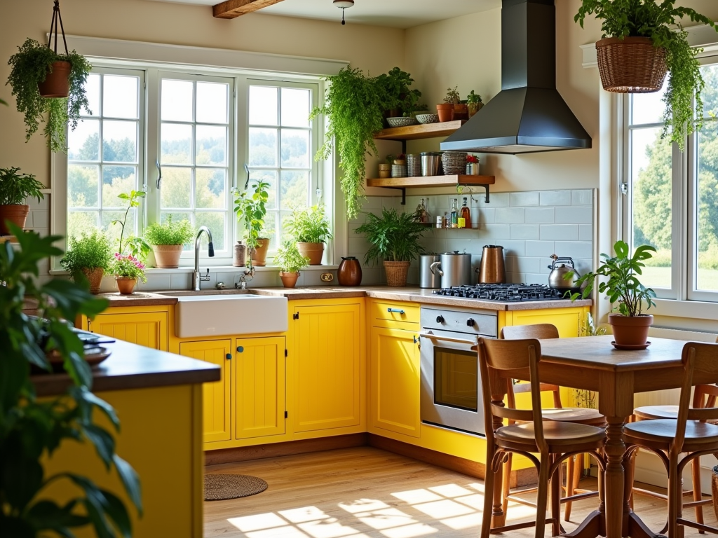 Sunny Farmhouse Kitchen Inspiration