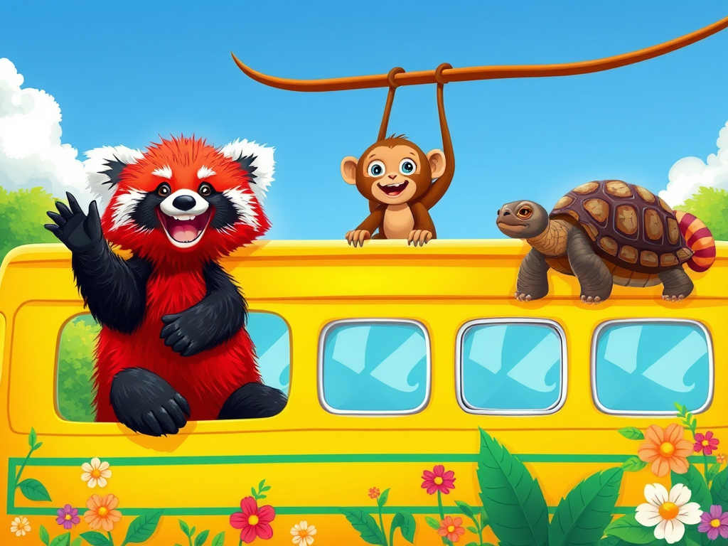 Panda’s Bus Adventure