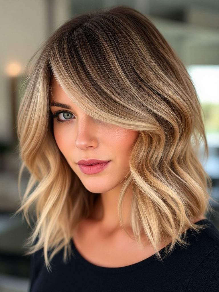 Shoulder Length Hairstyle for women