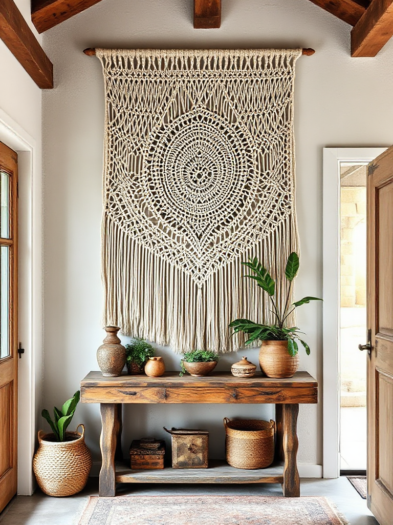 Boho Entryway Ideas