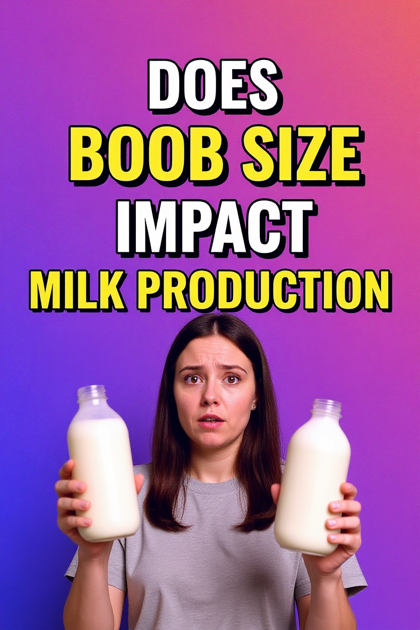 Does boob size impact milk production
