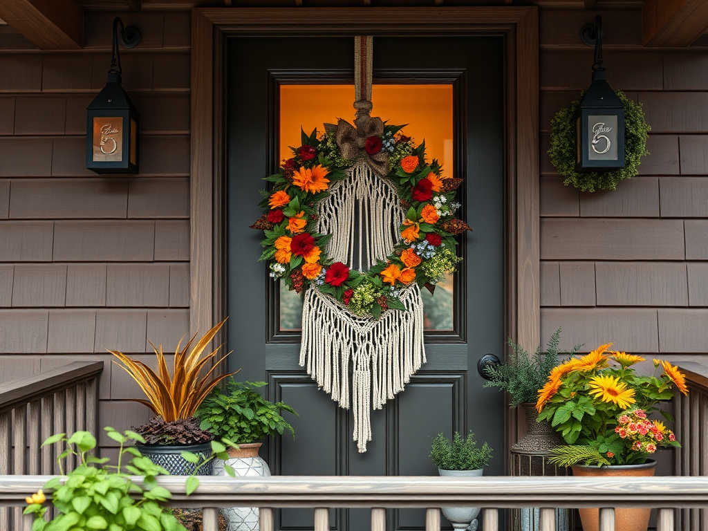 Image for Boho Macrame Wreath: