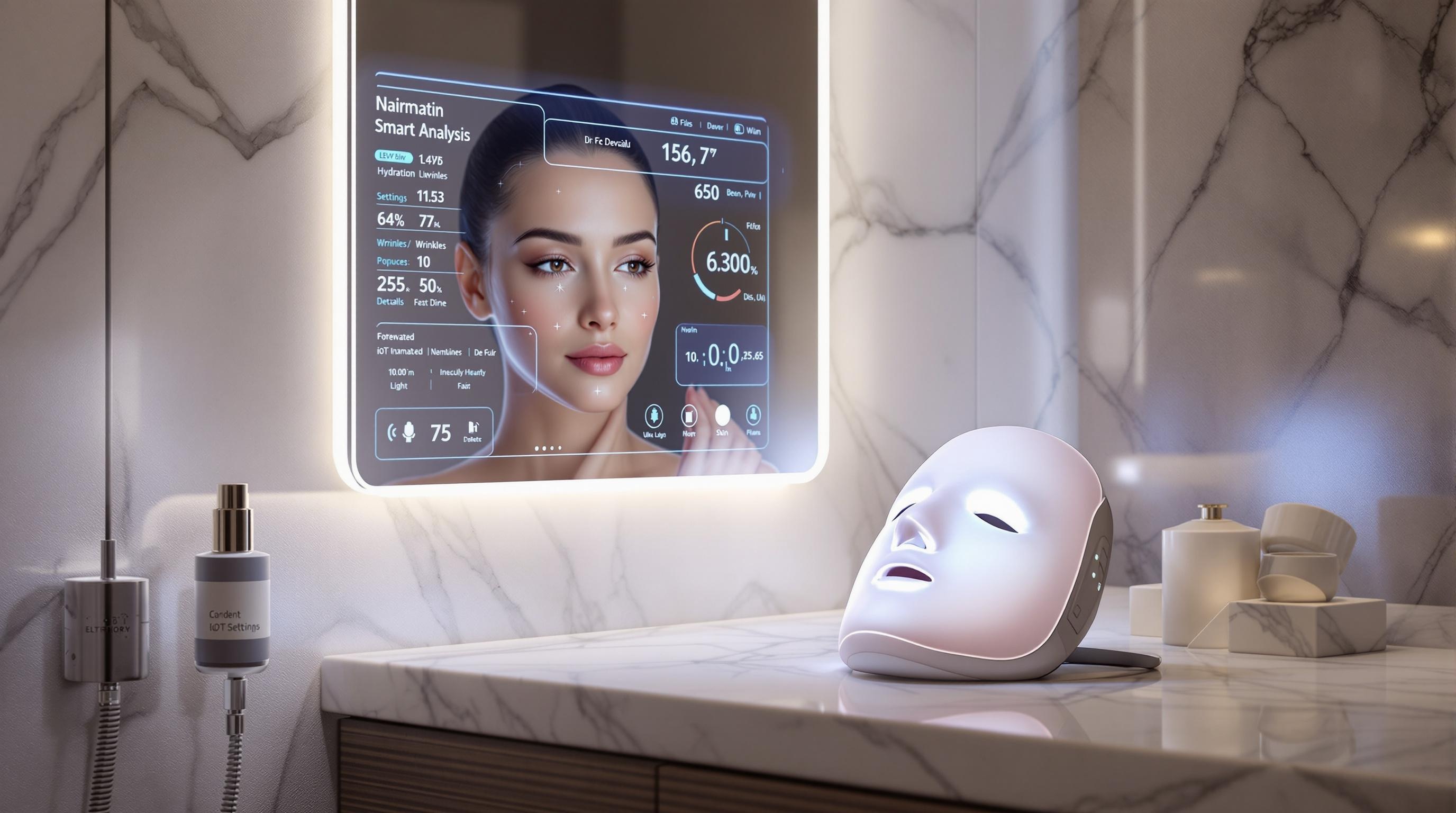 IoT 뷰티 디바이스로 연결된 온디맨드 피부 관리