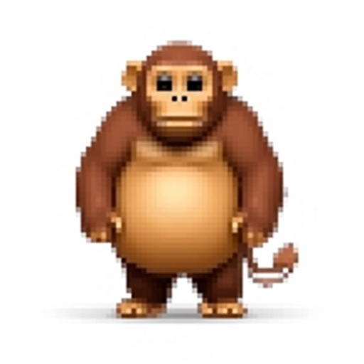 Ape big belly round rolling