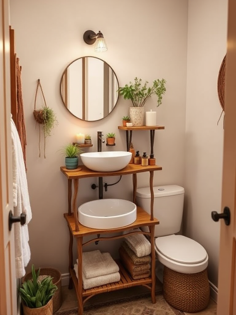 Boho Bathroom Sink Ideas