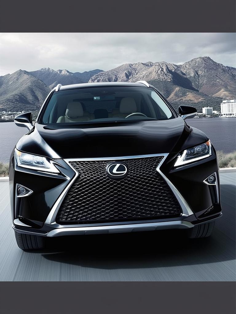 Lexus RX 500h front view