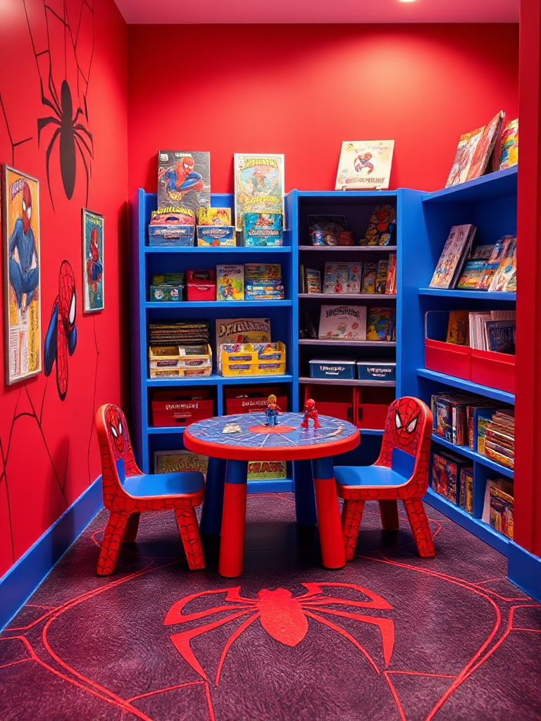 Spider Man Bedroom Ideas