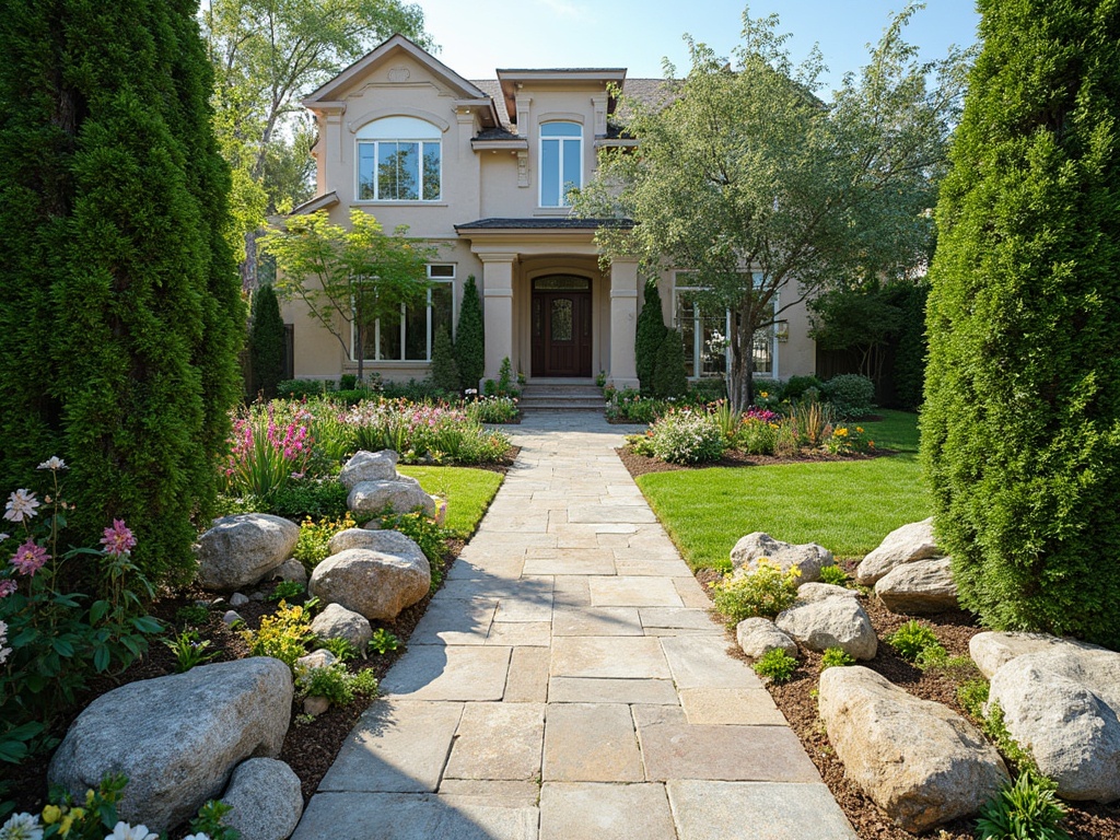 River Rock Borders