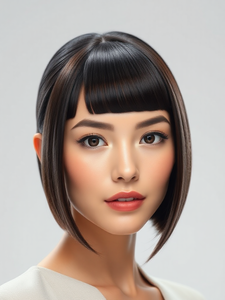 Medium-Length Hairstyles with Bangs