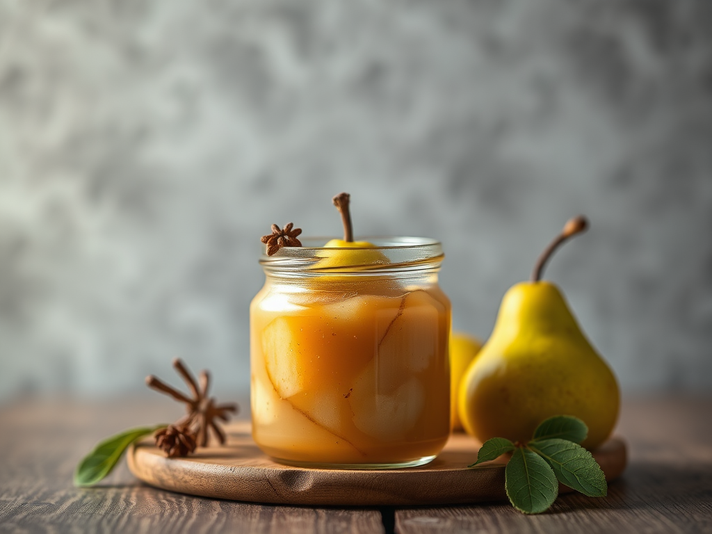 Image for Spiced Pear Preserves: