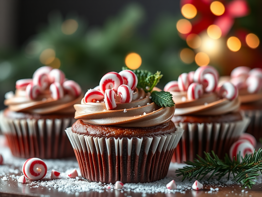 Image for Peppermint Mocha Cupcakes