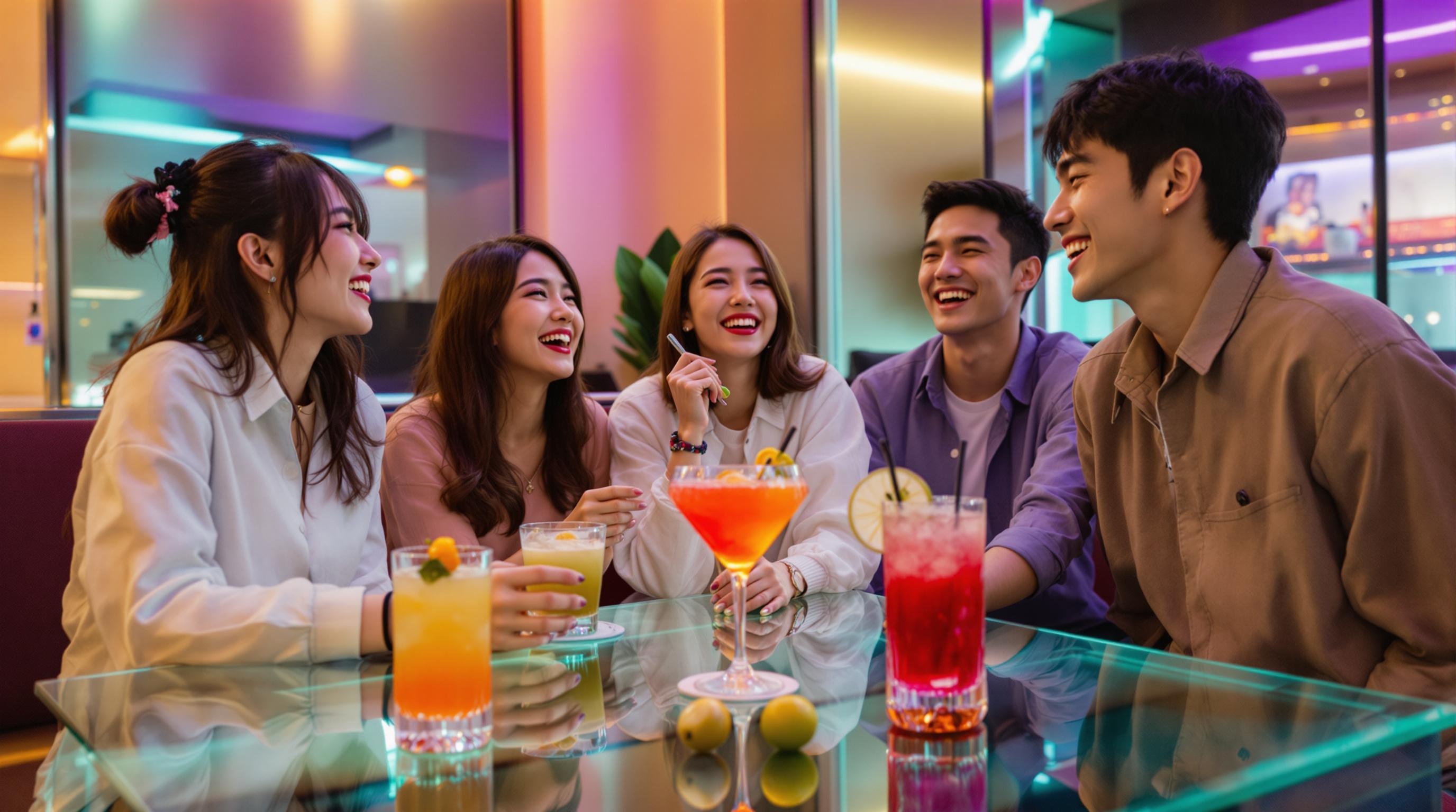 주류 서비스가 있는 특별한 경험