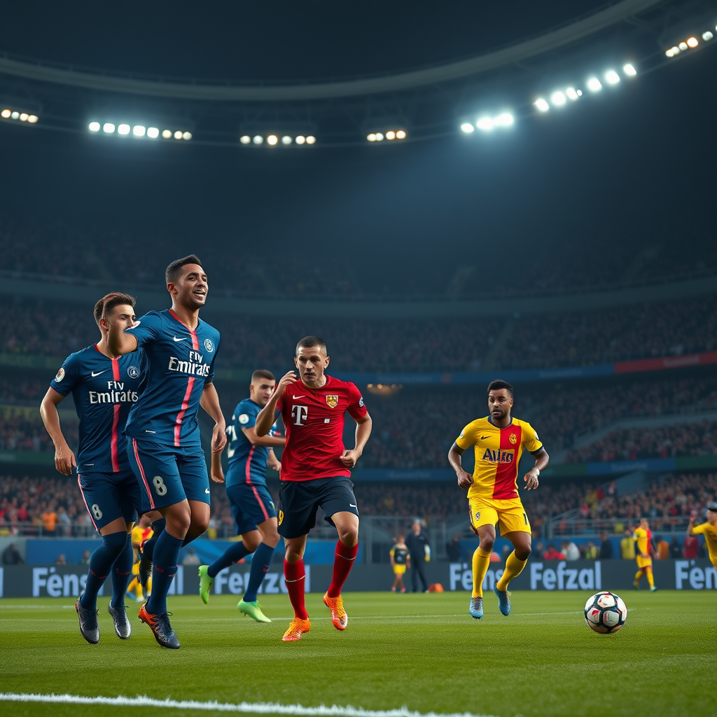 PSG의 랑스 원정 경기: 극적인 2-1 역전승