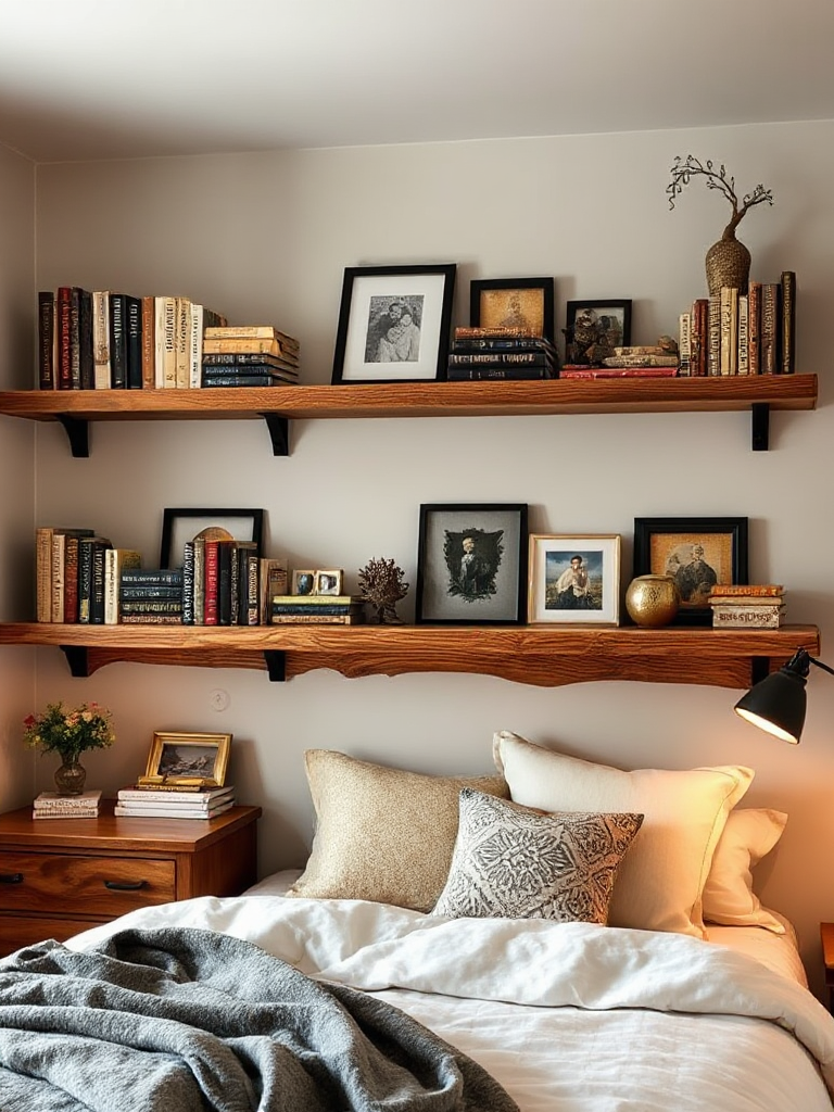 Bedroom Bookshelves Ideas