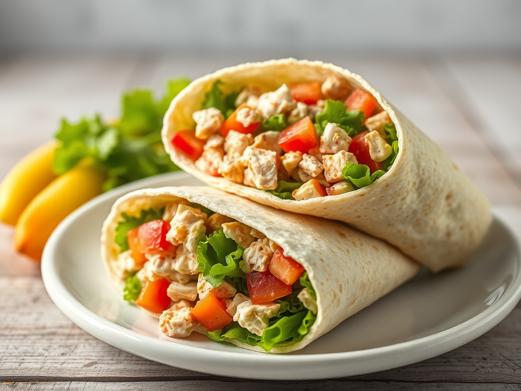 Image for Chicken Salad Wraps: