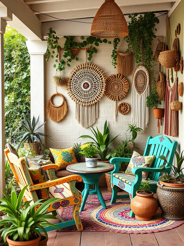 Boho Patio Decor Ideas