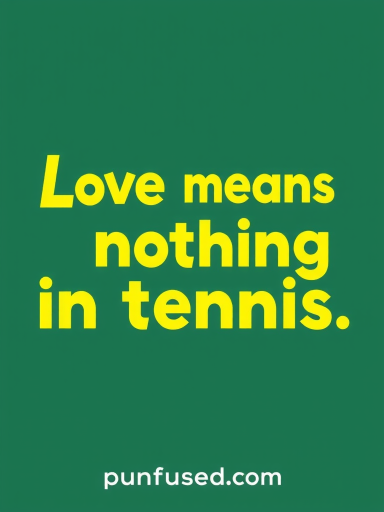 tennis puns