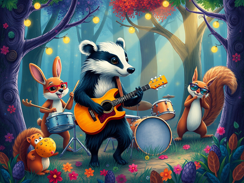 Dodger the Badger's Punk Rock Adventure