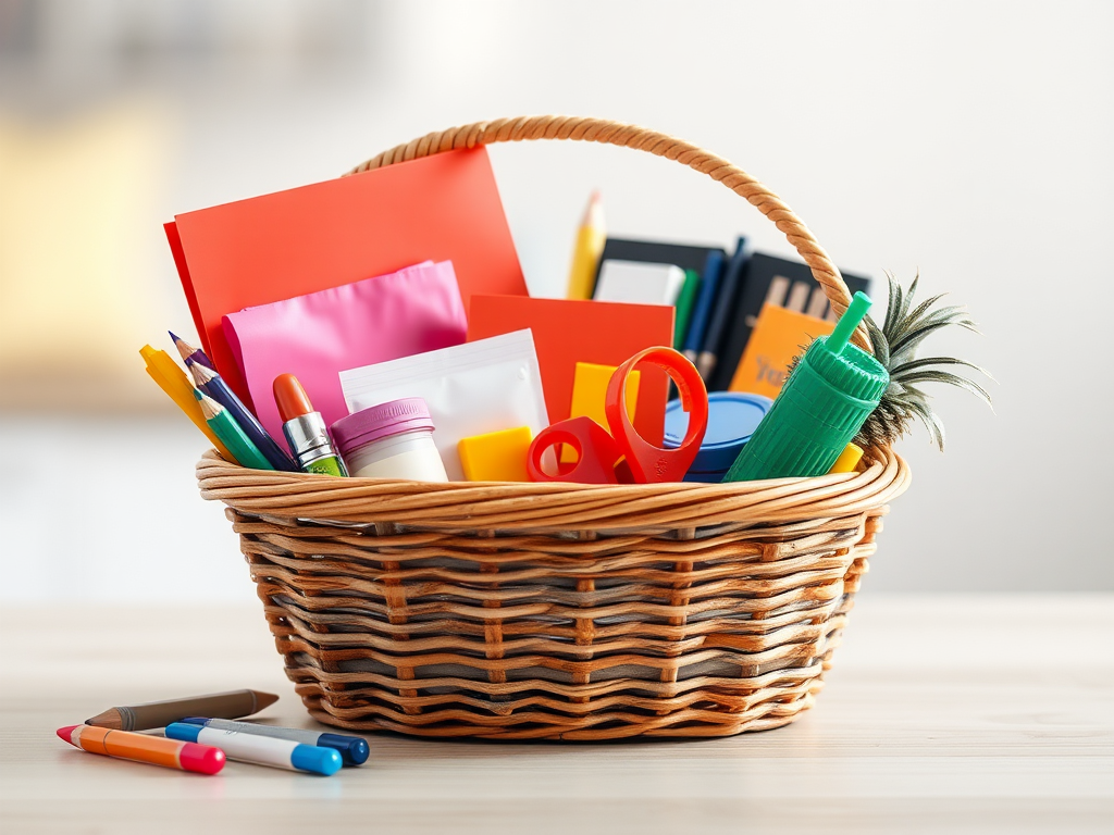 Image for Classroom Supplies Gift Basket