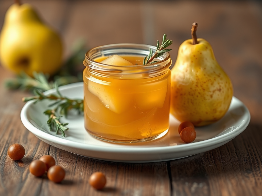 Image for Pear Rosemary Jelly: