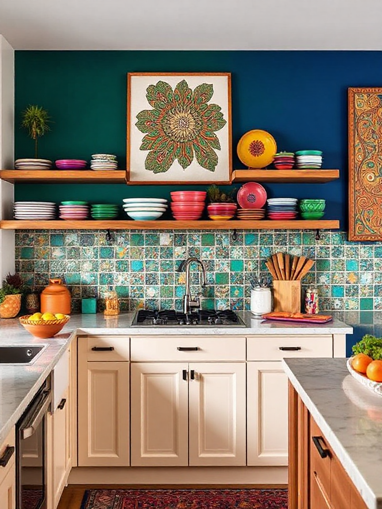 Stunning boho kitchen designs