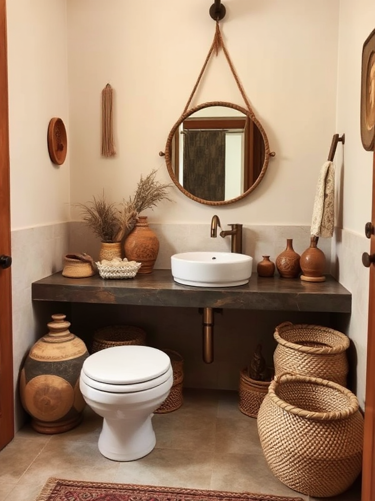 Boho Bathroom Ideas