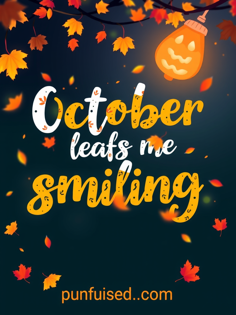 october puns