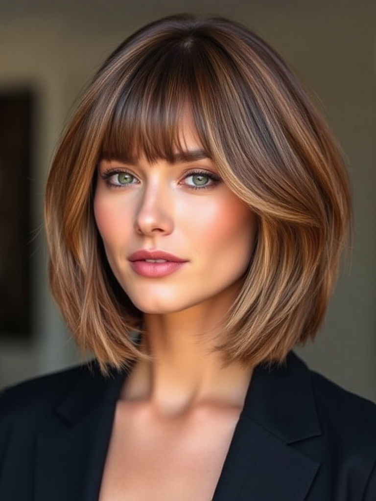 Medium Layered Haircuts