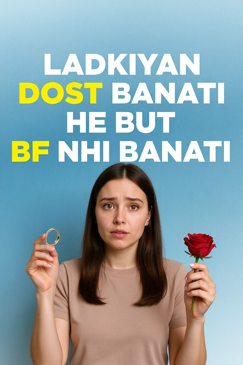 Ladkiyan dost banati he but bf nhi banati