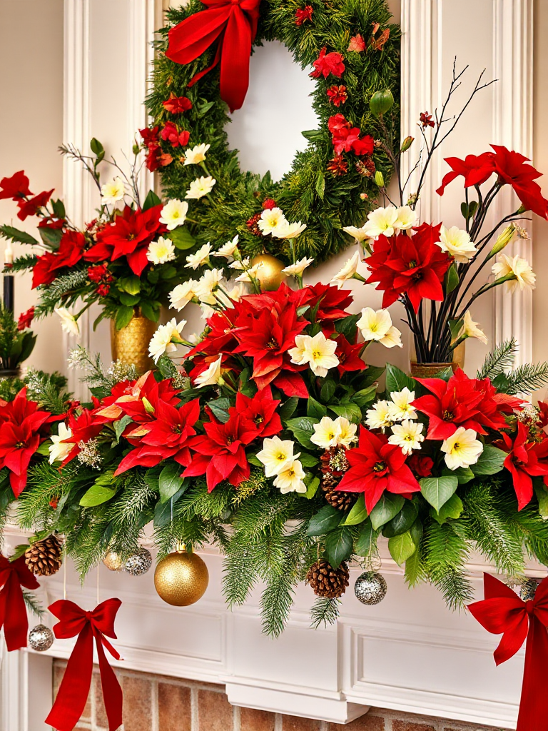 Christmas Mantel Decorating Ideas