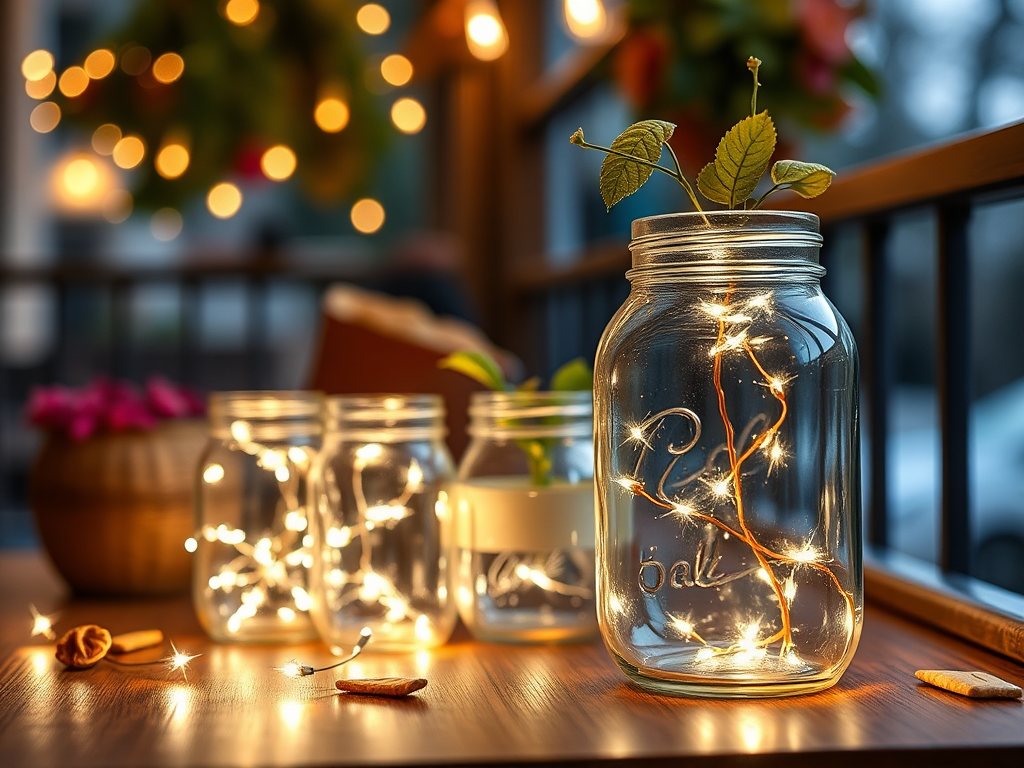 Image for Fairy Lights and Mason Jars