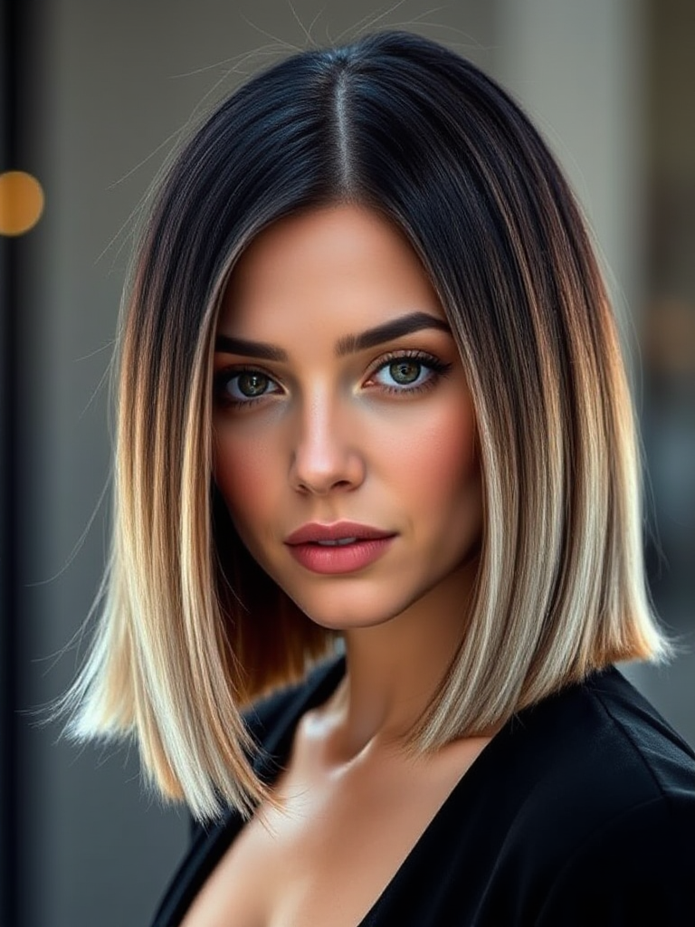 Shoulder-Length Straight Hairstyles