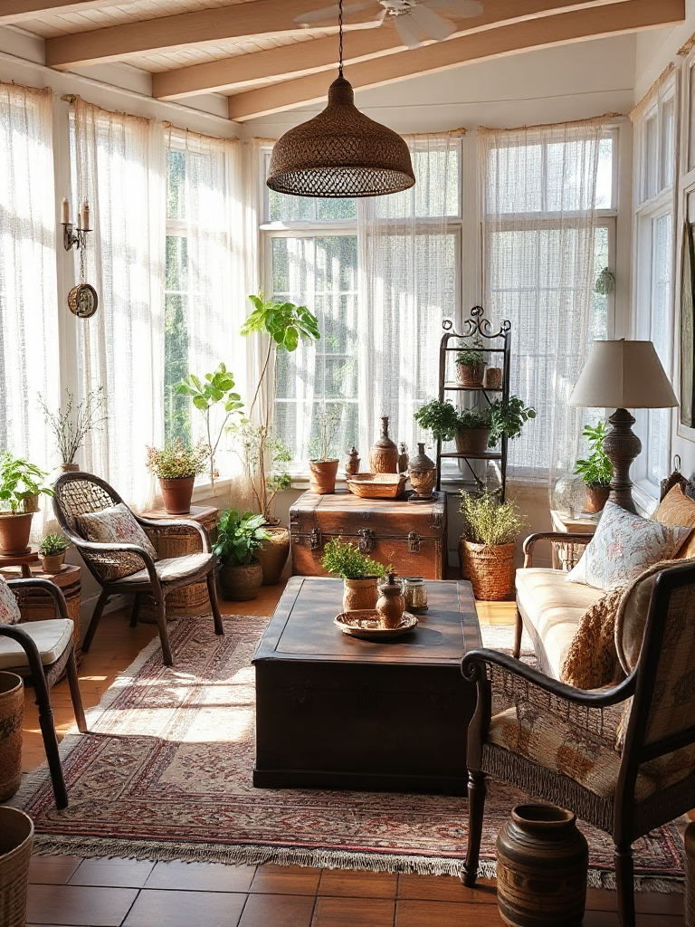 Boho Sunroom Ideas