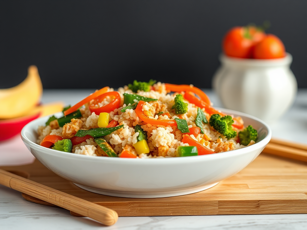 Image for Rice and Veggie Stir-Fry: