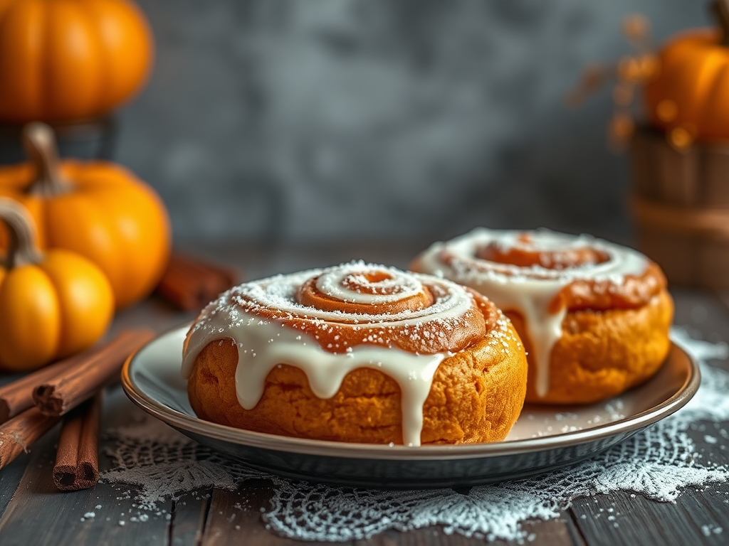 Image for Pumpkin Cinnamon Rolls