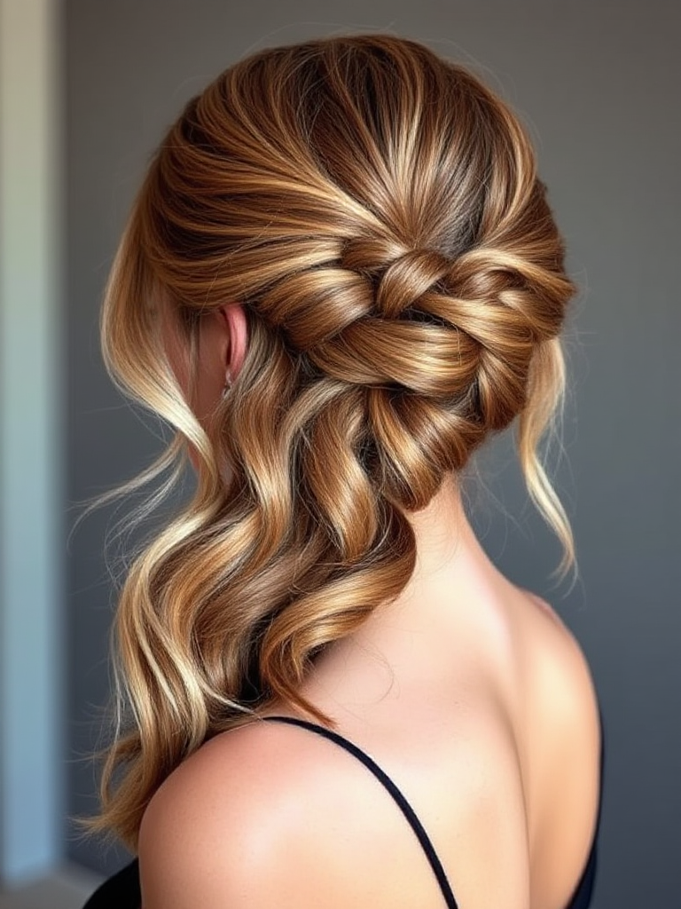 Elegant Updo for Long Hair