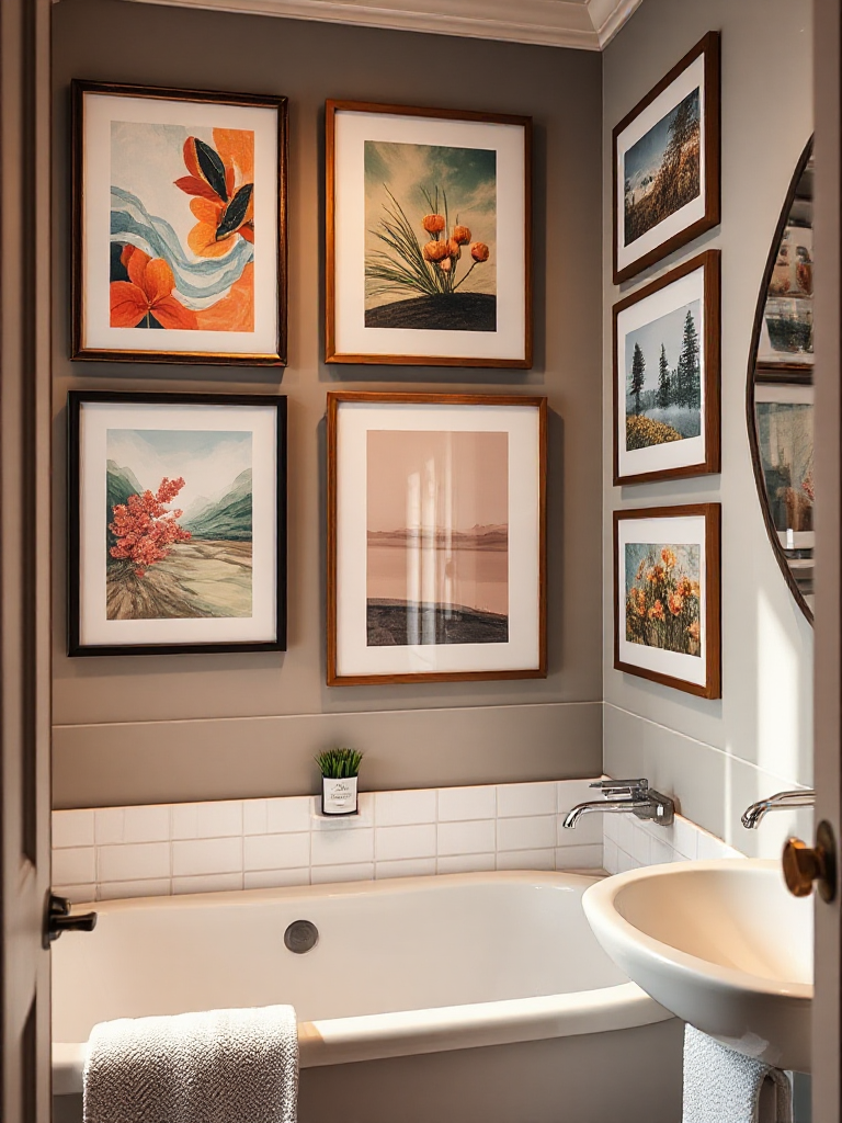 Great bathroom wall decor ideas