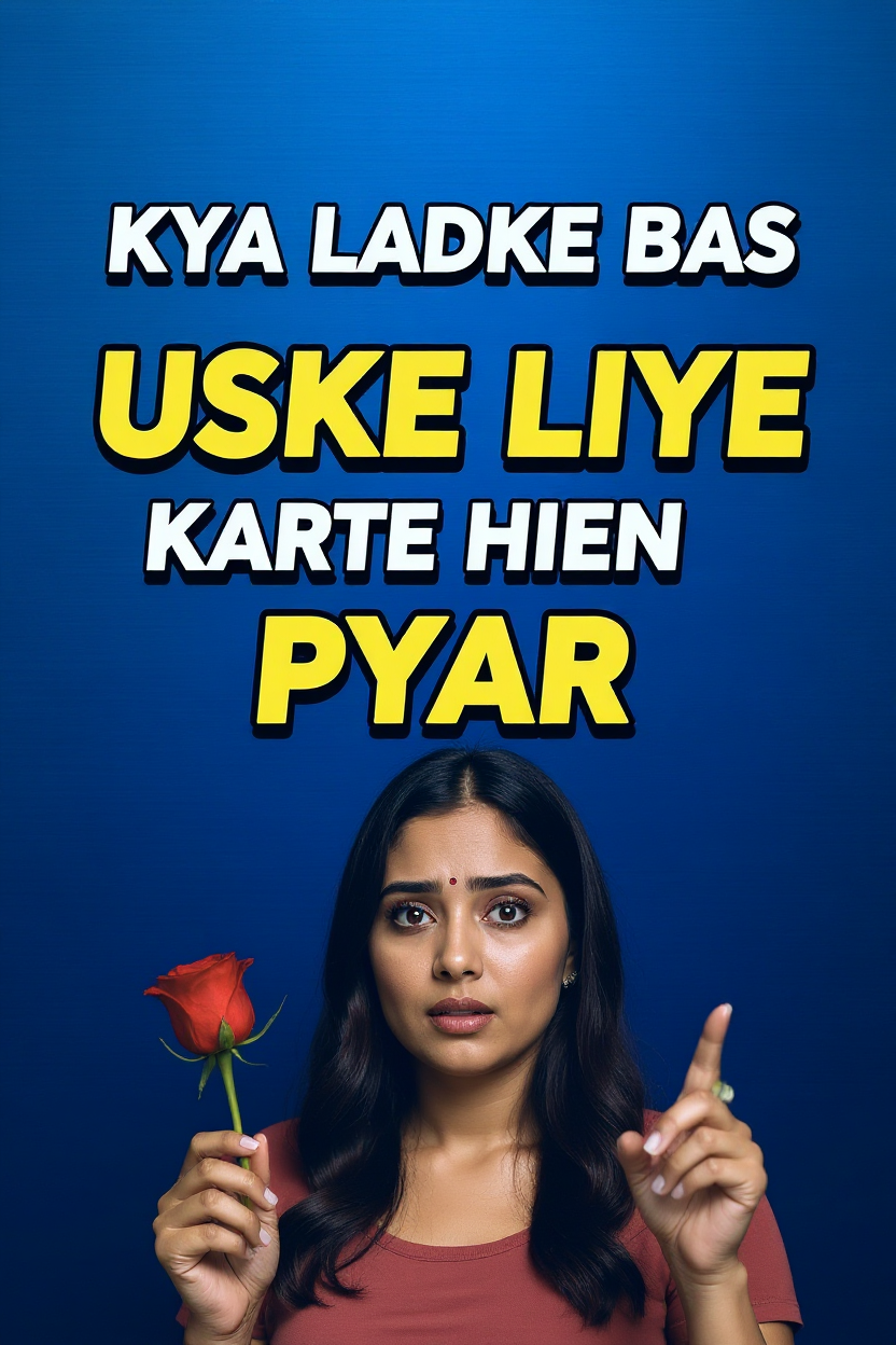 Kya ladke bas uske liye karte hien pyar
