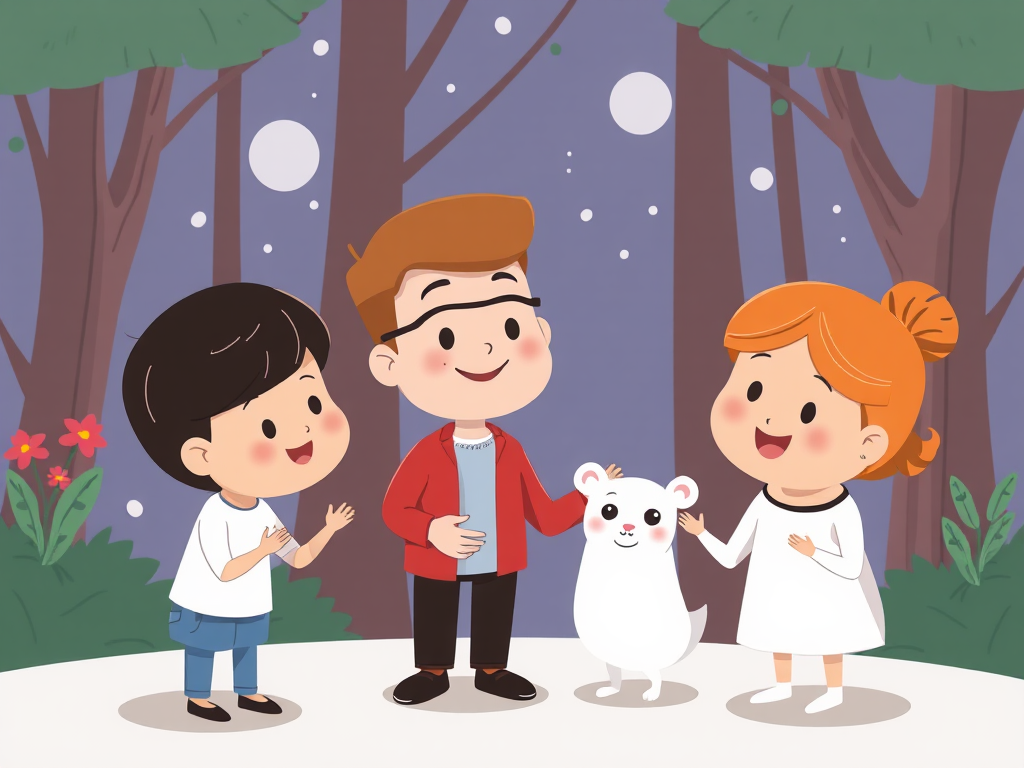 introductions simple cartoon/clipart for adults