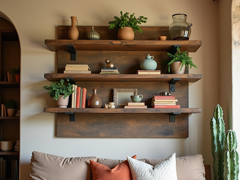 Floating Fantasies: Chic Wall-Mounted Bookshelves